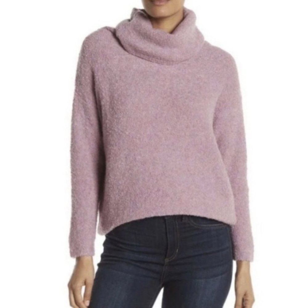 Catherine Malandrino Wool Blend Cozy Turtleneck Sweater S